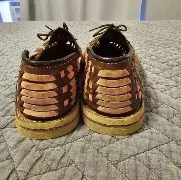 Artesians Toro Mexican Leather Shoe - Size 8 - Picture 4 of 6